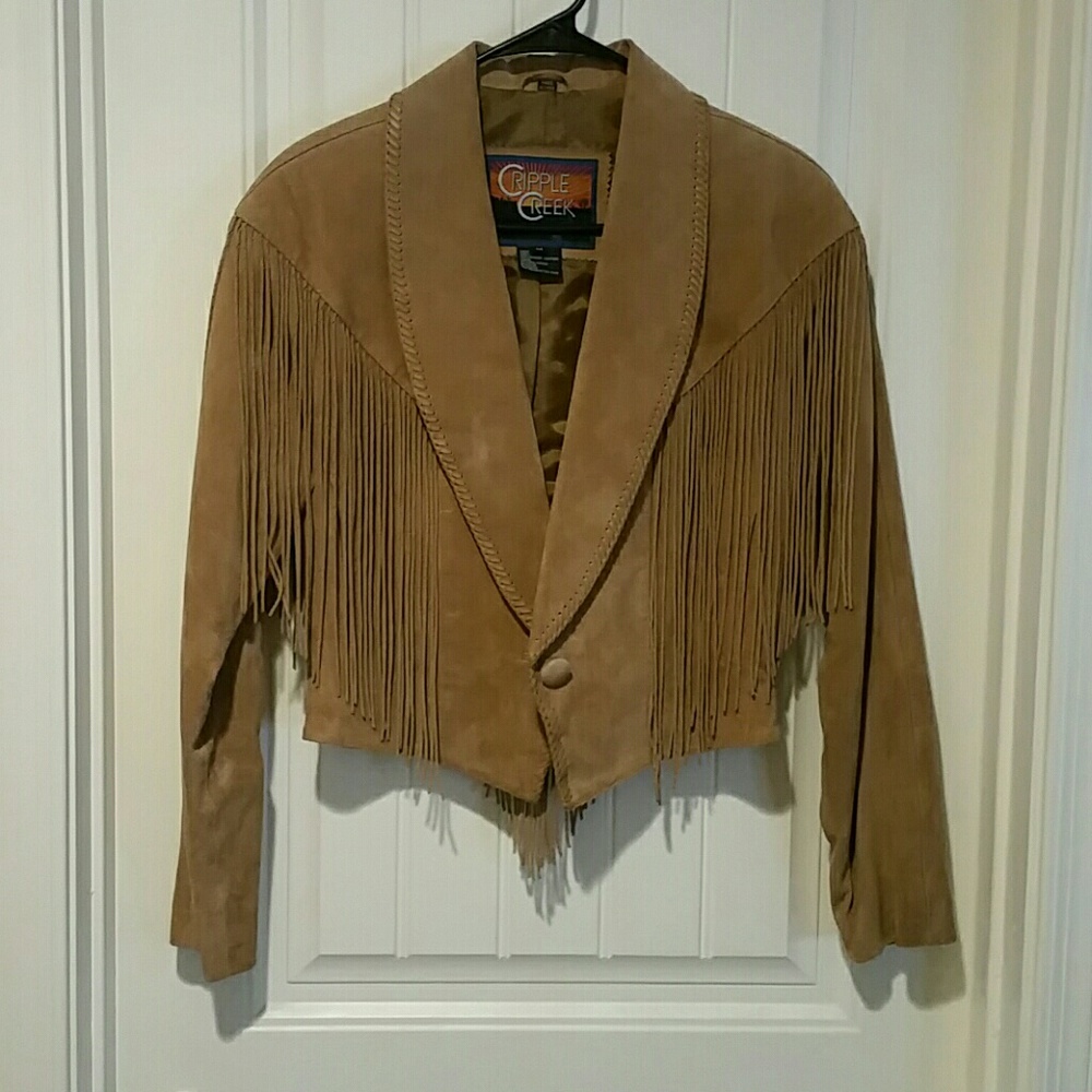 Genuine leather coat